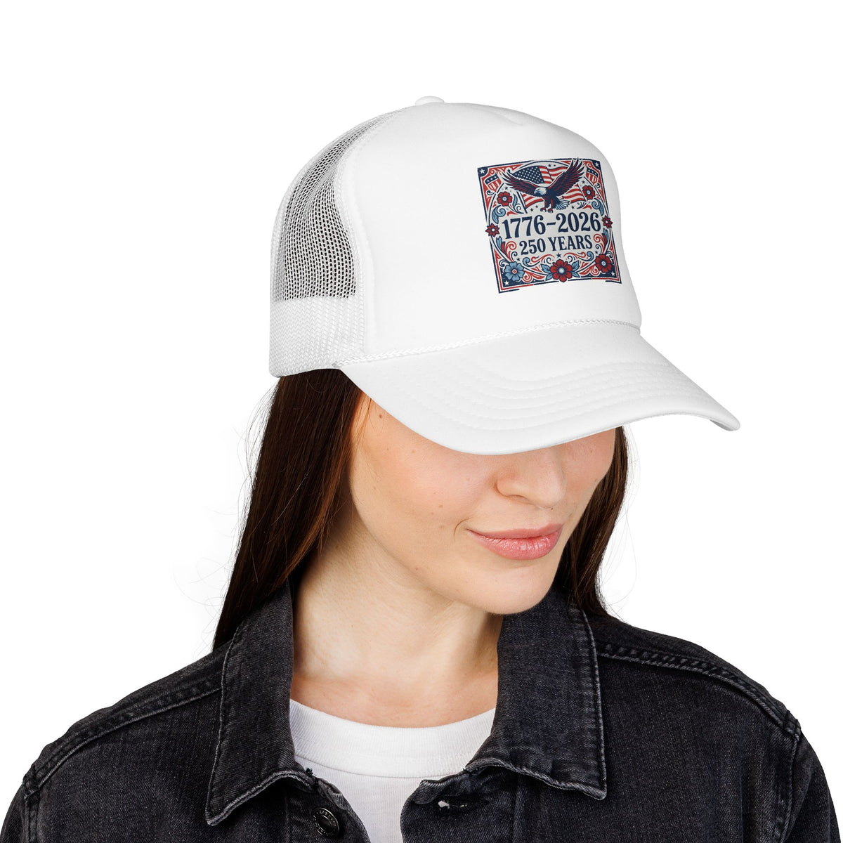USA 250th Anniversary Hat For Men America 250 Cap Gift for Outdoor Activities Fourth Of July Hat for Hikers 1776 2026 Eagle Patriotic Gift