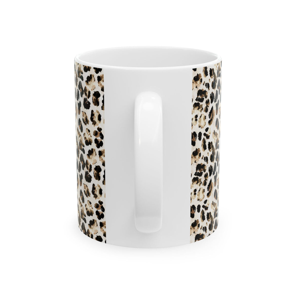 Leopard Print Mug for Coffee Lovers Neutral Animal Print Tea Cup Chic Aesthetic Kitchen Gift for Her Decor Gift For Africa Lover Safari Cup