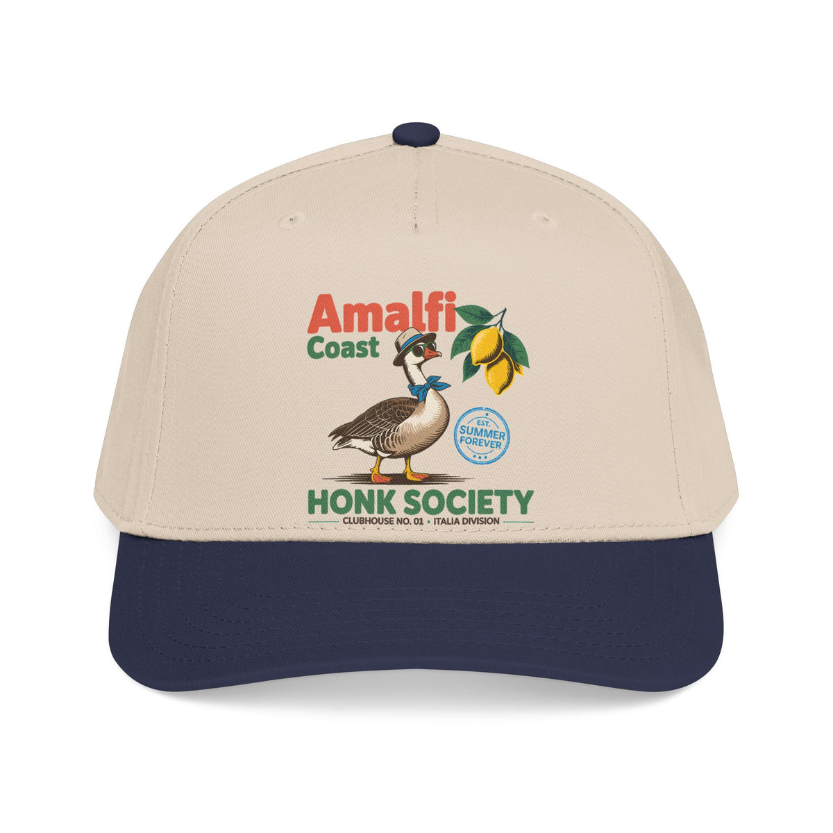 Amalfi Coast Hat Italian Summer Cap Lemon Travel Hat Coastal Vacation Outfit Europe Trip Hat Cute Travel Gift Seaside Style Cap Gift For Him