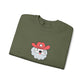 Embroidered Cowboy Santa Sweatshirt For Her Western Christmas Crewneck Gift For Mom Country Holiday Pullover Best Friend Winter Top For Wife