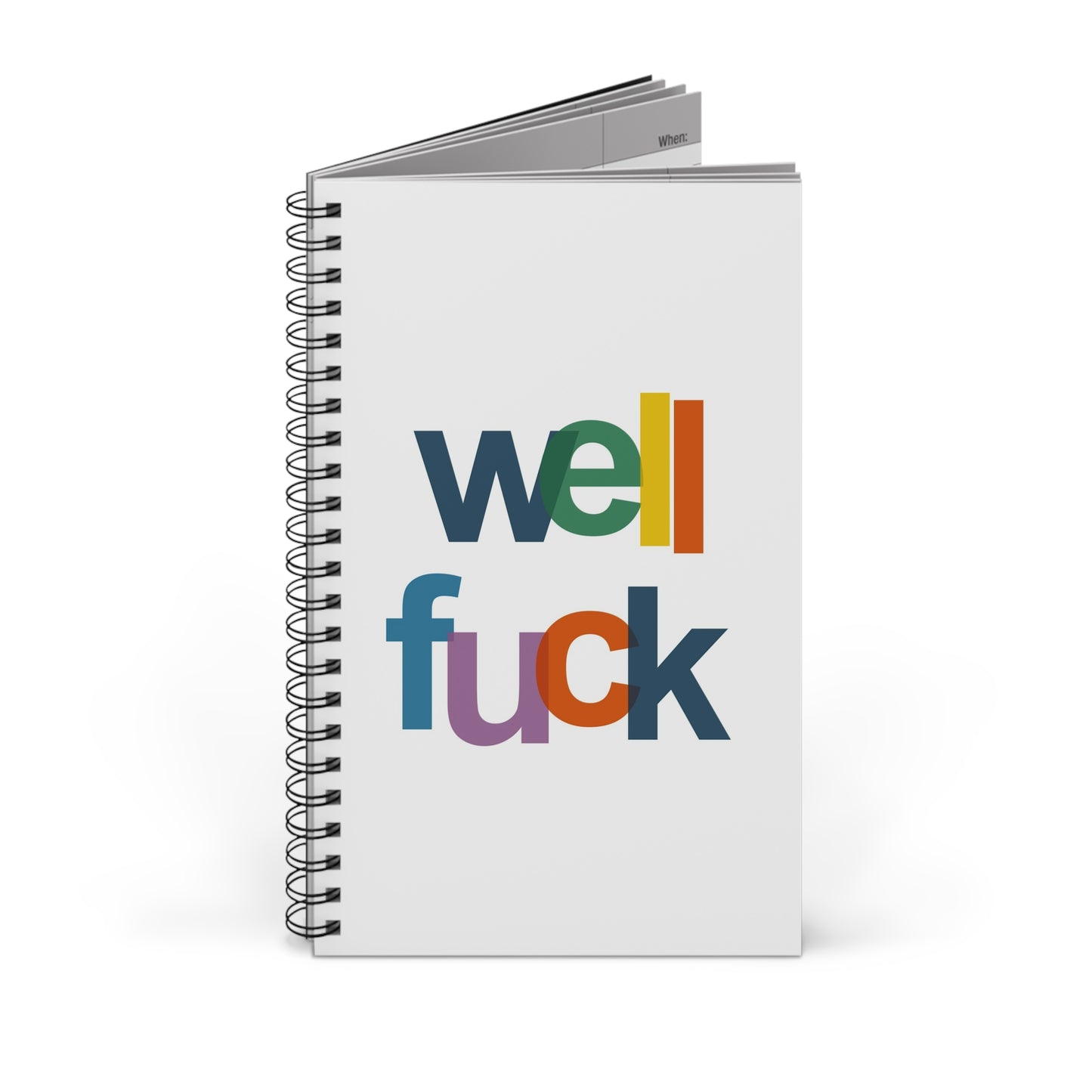 Funny Office Spiral Notebook Sarcastic Coworker Gift Work Journal Adult Humor Diary Boss Present Desk Writing Companion Notebook