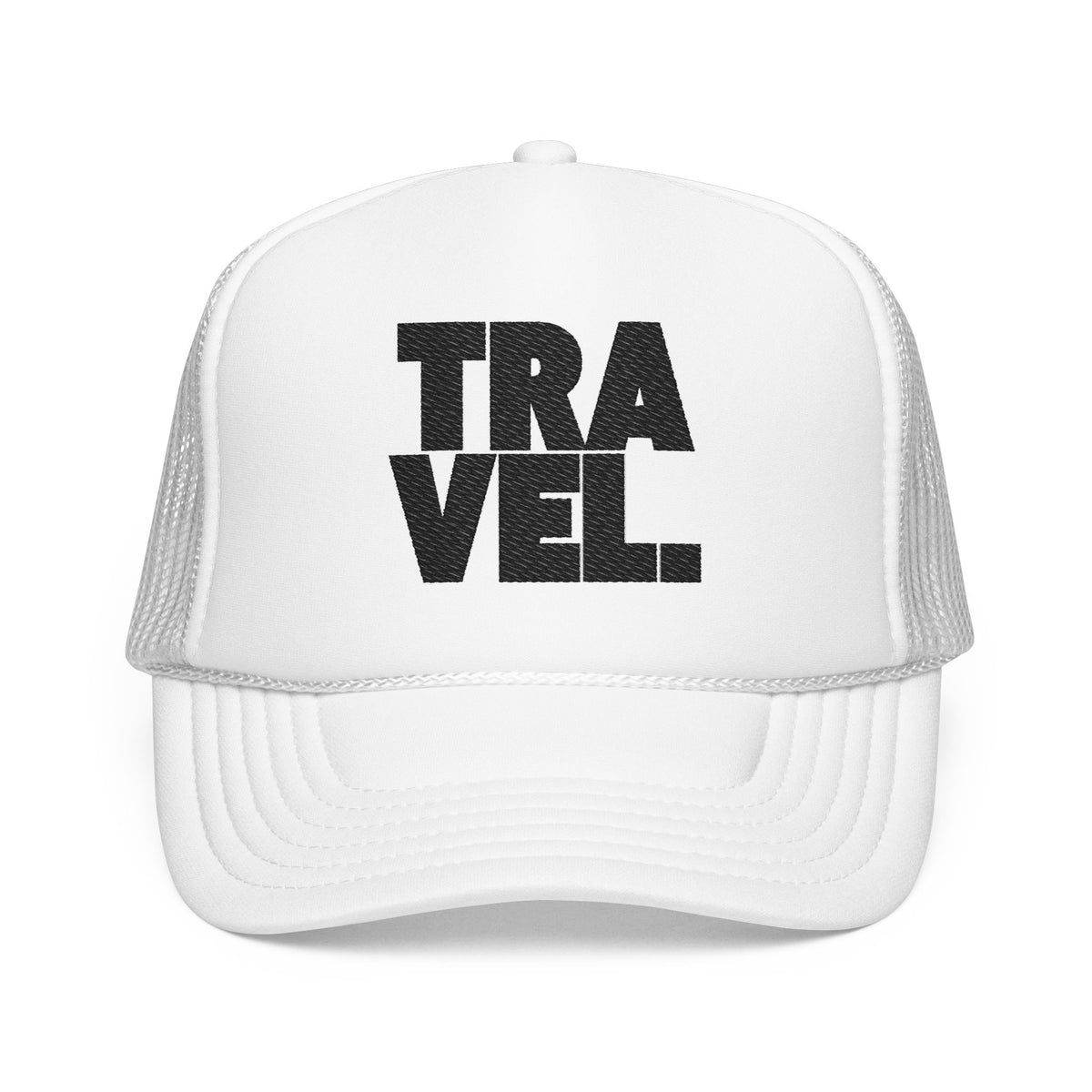 Embroidered Travel Hat Gift For Traveler Trucker Cap Adventure Outfit Hat Wanderlust Style Mesh Cap Vacation Gift Minimalist Travel Lover