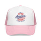 1776 America Trucker Hat For Hiking USA 250th Anniversary Cap For Mom Fourth Of July Hat Patriotic Womens Hat Gift For Her