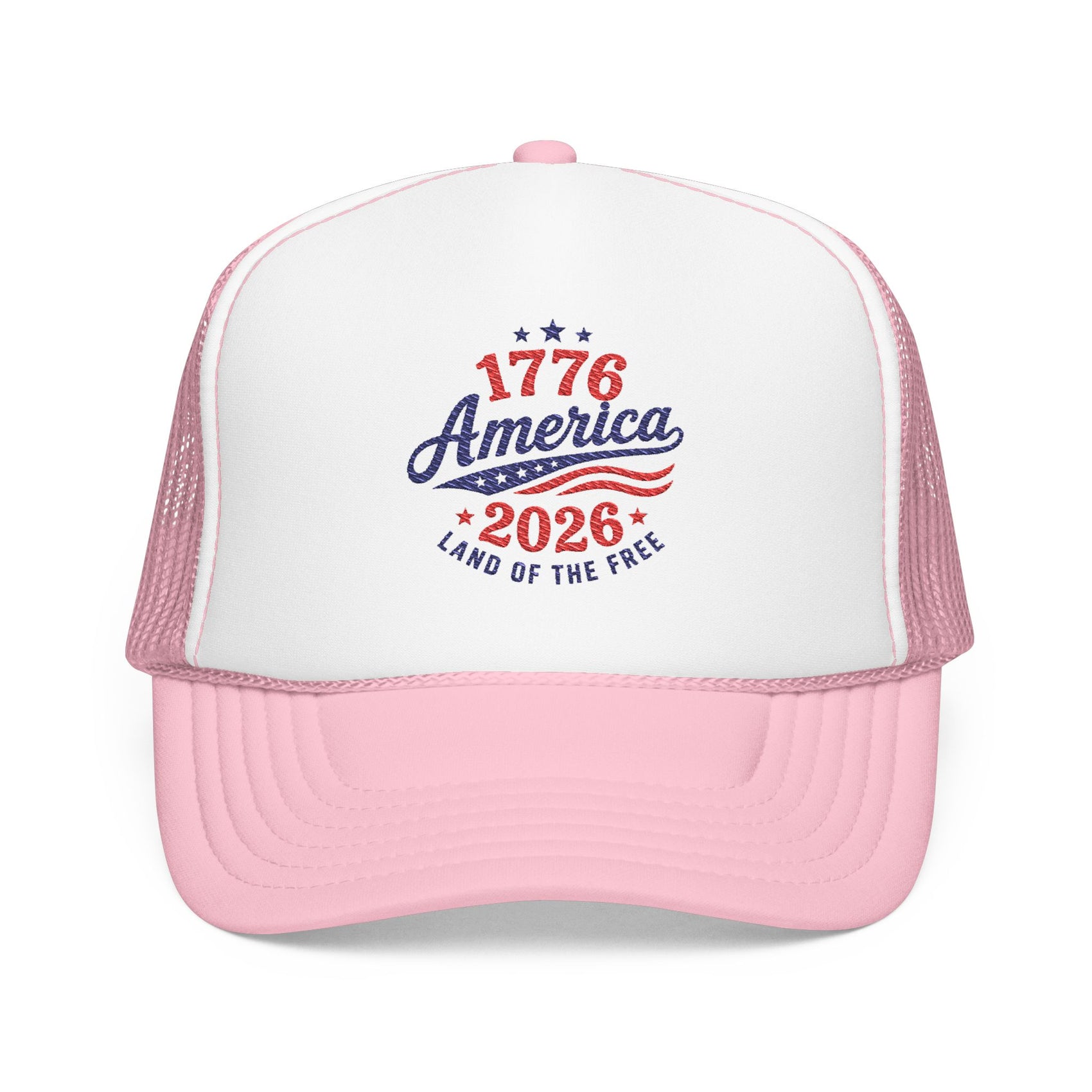 1776 America Trucker Hat For Hiking USA 250th Anniversary Cap For Mom Fourth Of July Hat Patriotic Womens Hat Gift For Her