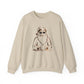 Gold Santa Sweater Retro Christmas Sweatshirt Santa Pullover Vintage Holiday Jumper Festive Winter Apparel Cozy Gift For Women Pink Crewneck