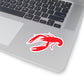 Mediterranean Lobster Sticker Portugal Sea Lover Decal Italy Vacation Gift Surfer Water Bottle Decor Ocean Wave Accent Coast Food keepsake
