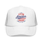 1776 America Trucker Hat For Hiking USA 250th Anniversary Cap For Mom Fourth Of July Hat Patriotic Womens Hat Gift For Her