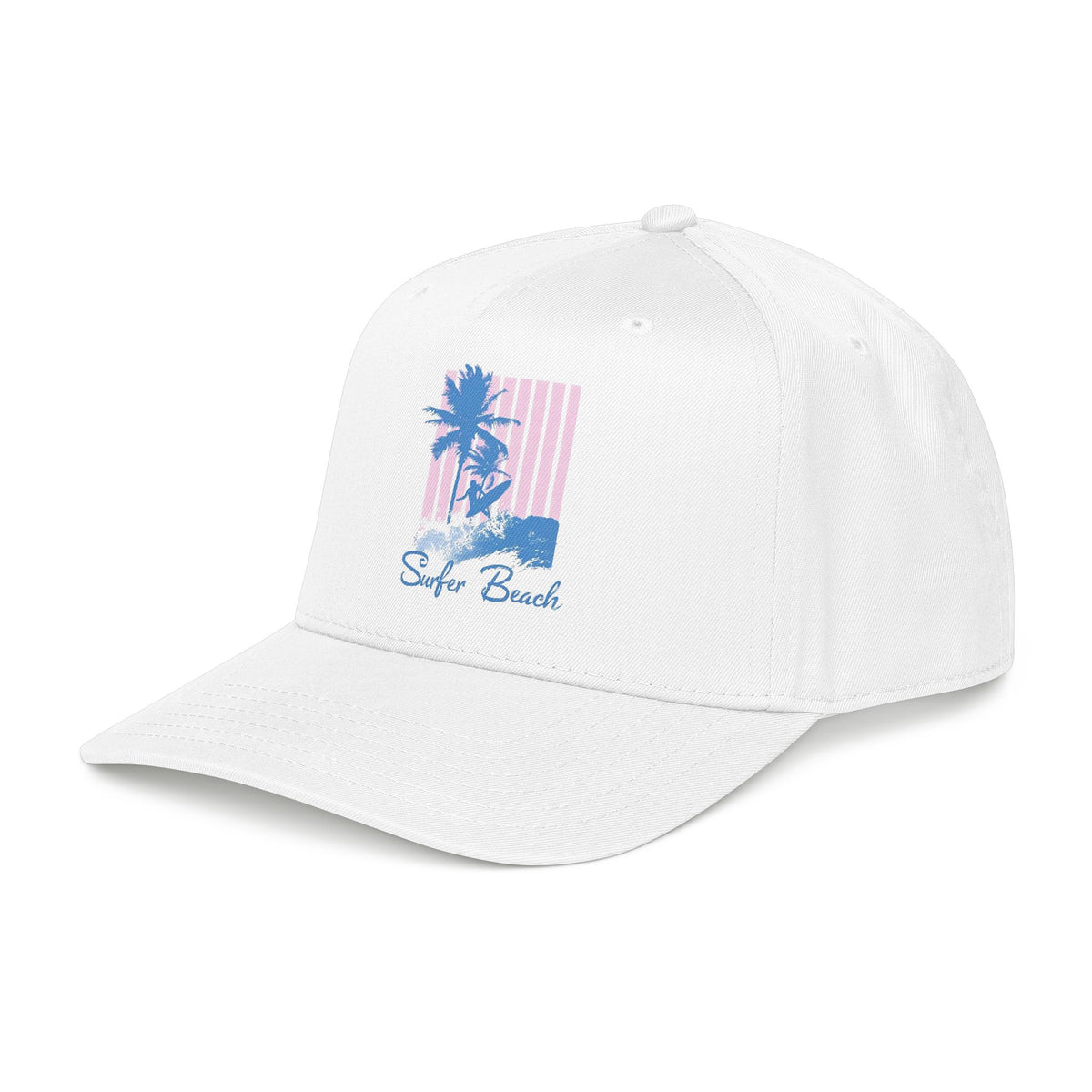 Beach Vacation Hat Gift For Surfer Coastal Summer Cap Surf Style Baseball Hat Tropical Travel Accessory Ocean Lover Gift For Beach Lover Hat