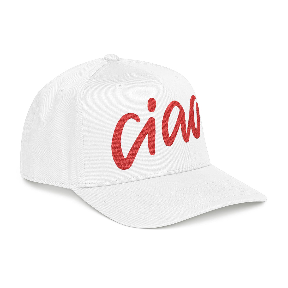 Ciao Embroidered Baseball Cap Gift For His Birthday Italian Aesthetic Hat Amalfi Coast Vacation Gift Cute Europe Travel Snapback Cap For Her