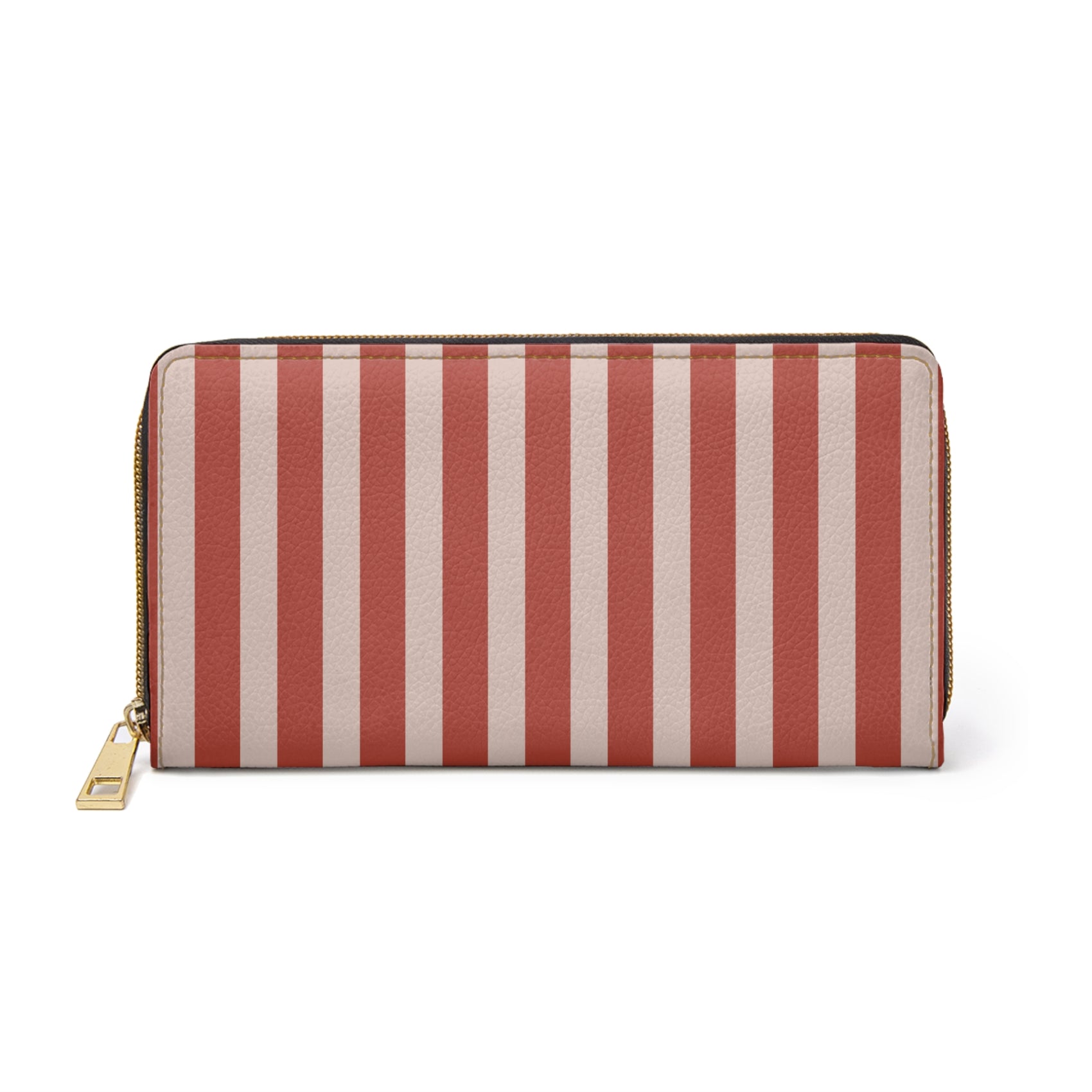 Striped Purse For Modern Fashion Pink Wallet Gift For Wife Summer Clutch Travel Organizer Birthday Present For Sister Daily Accessory Idea