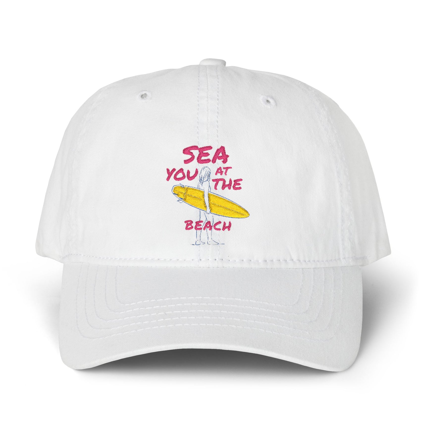 Embroidered Hat for Surfer Gift Surf Hat Summer Essentials For The Beach Accessories Gift For Her Summer Travel Gift For Travelers