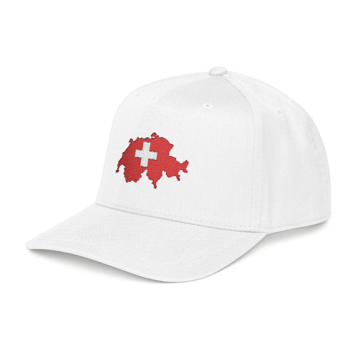 Switzerland Embroidered Hat Gift For Traveler Swiss Flag Baseball Cap Switzerland Souvenir Gift Travel Snapback Alpine Streetwear Gift Him