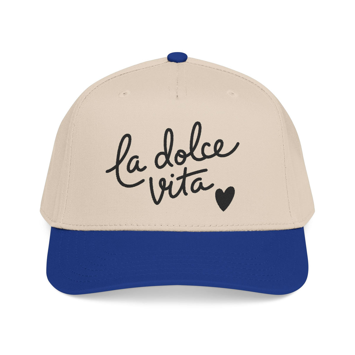 La Dolce Vita Embroidered Italian Hat Amalfi Coast Souvenir Cap Mediterranean Vacation Aesthetic Travel Gift Cap For Traveler Gift Italy