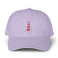 Lighthouse Embroidered Hat Gift For Travelers Cute Summer Outfit Hat Coastal Aesthetic Cap Beach Lover Gift Nautical Cap Summer Vacation Hat