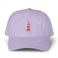 Lighthouse Embroidered Hat Gift For Travelers Cute Summer Outfit Hat Coastal Aesthetic Cap Beach Lover Gift Nautical Cap Summer Vacation Hat