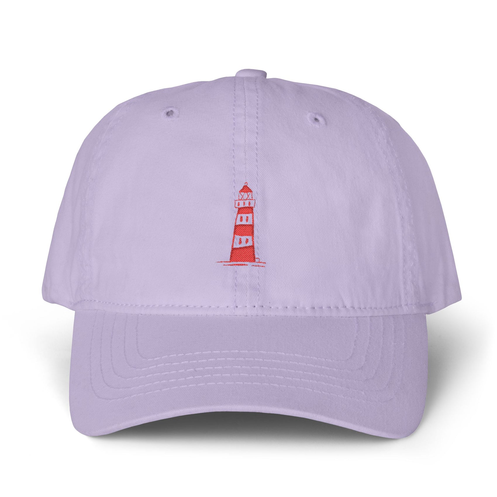 Lighthouse Embroidered Hat Gift For Travelers Cute Summer Outfit Hat Coastal Aesthetic Cap Beach Lover Gift Nautical Cap Summer Vacation Hat