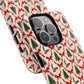 Christmas Tree Phone Case Gift For Sister Magnetic iPhone Cover Holiday Bow Pattern Tough Protective Accessory Winter Style Charm For Her