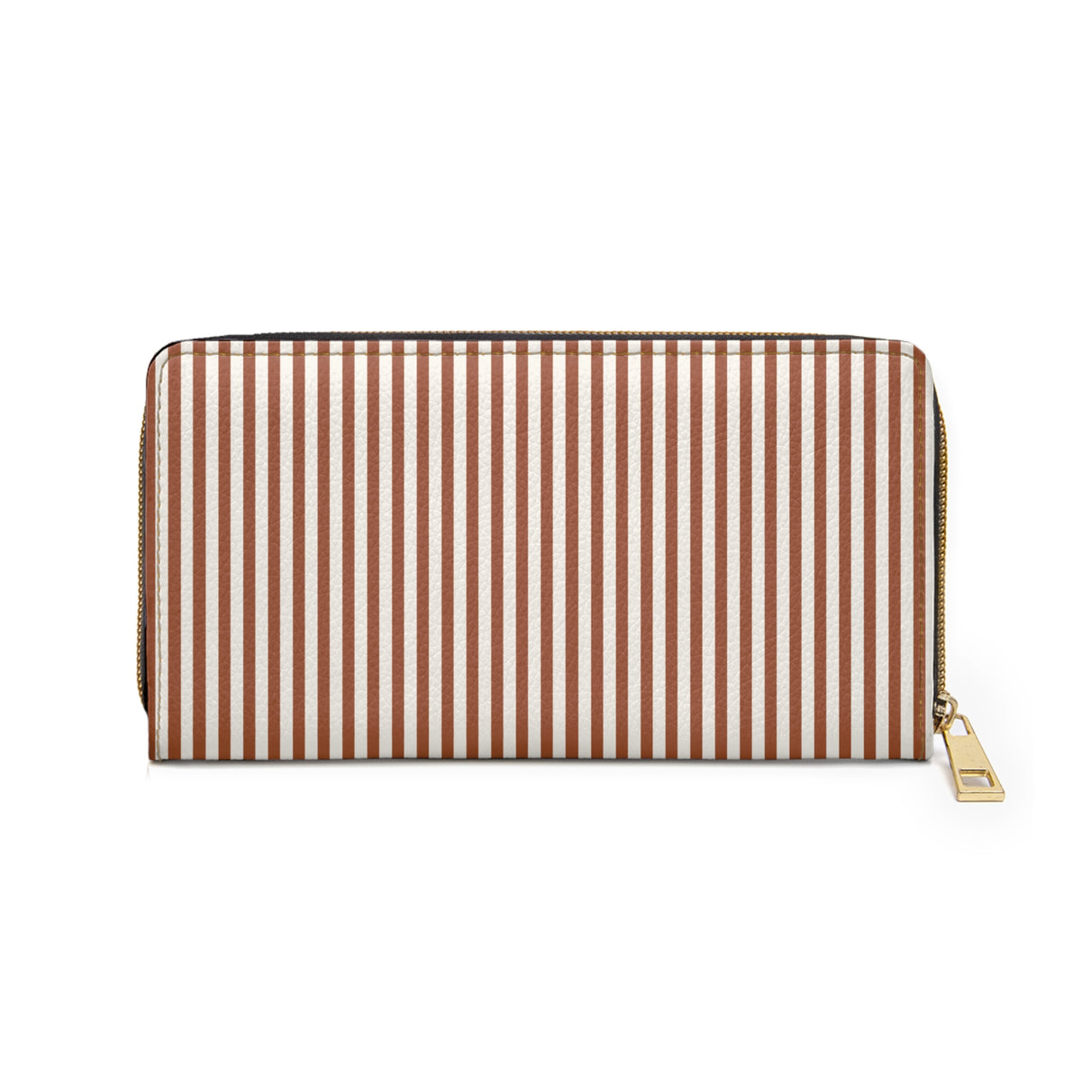 Brown Striped Purse For Vintage Fashion Minimalist Wallet Holiday Gift For Sister Summer Travel Organizer Chic… – product image 3