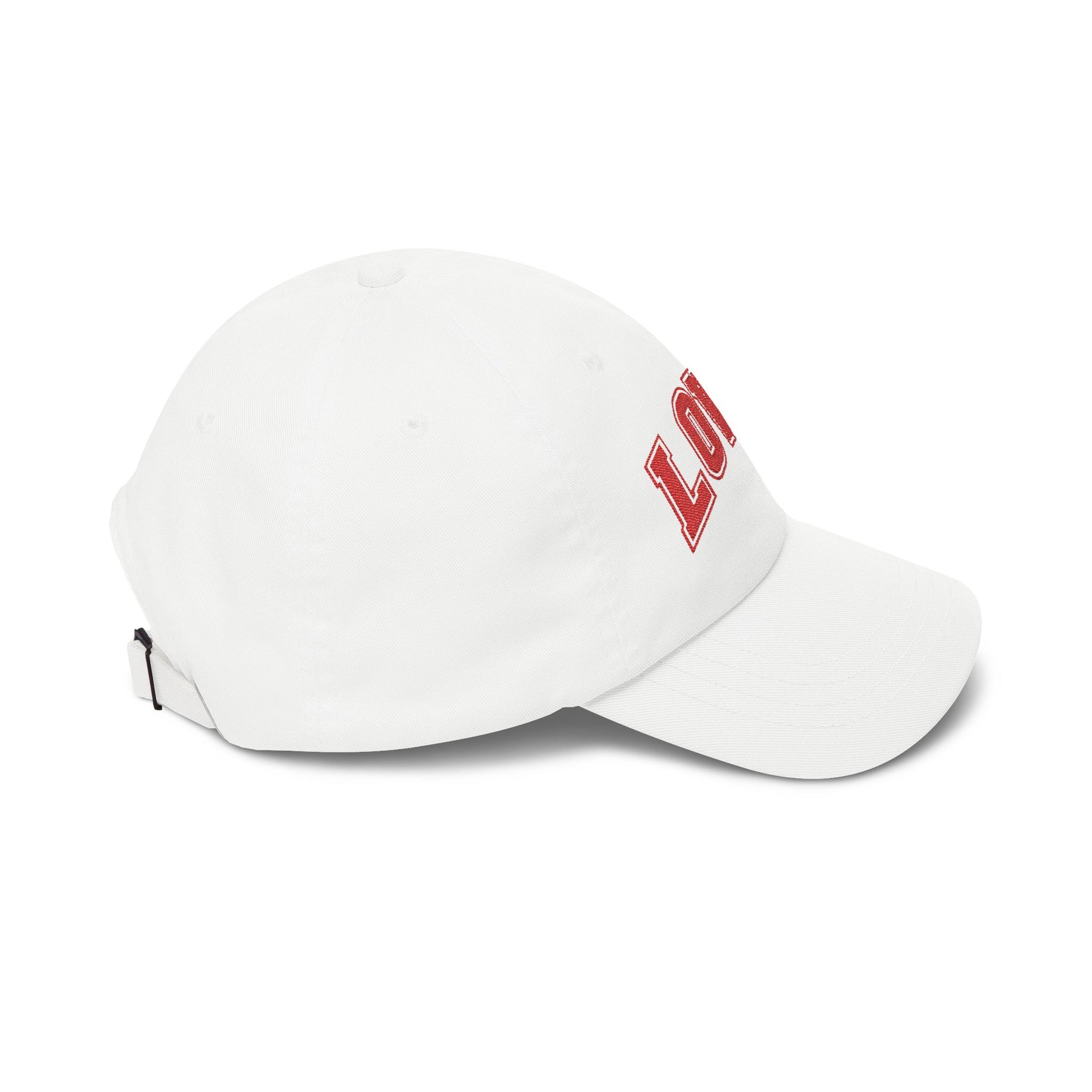 Lover Dad Cap White Red Baseball Hat For Summer Travel Beach Adjustable Snapback Gift For Boyfriend Trendy Casual Hat Outdoor Stylish Hat