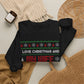 Christmas Ugly Sweatshirt Gift for Husband Cozy Xmas Sweater Holiday Crewneck for Dad Festive Winter Pullover Cozy Holiday Crewneck