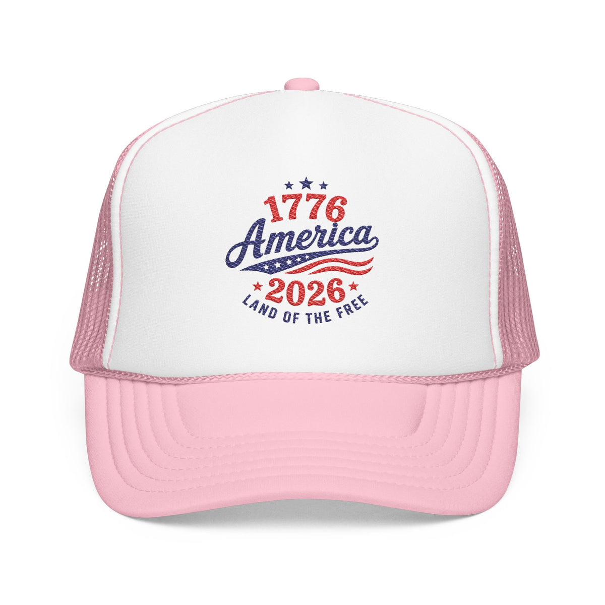 1776 America Trucker Hat For Hiking USA 250th Anniversary Cap For Mom Fourth Of July Hat Patriotic