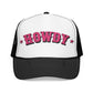 Pink Howdy Trucker Hat Cute Western Baseball Cap Cowgirl Bachelorette Gift Country Music Festival Hat Girly Ranch Style Cap Girlfriend Gift
