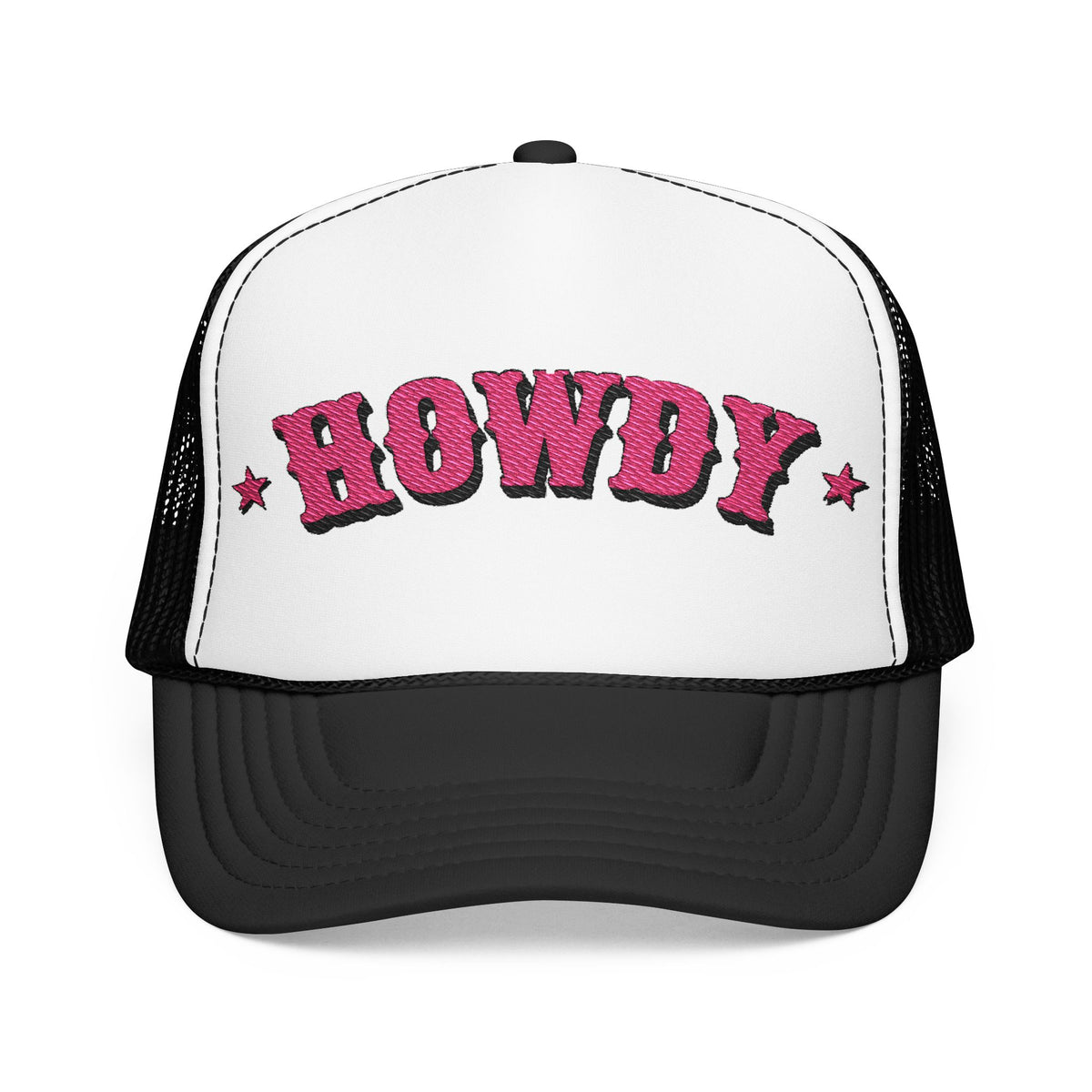 Pink Howdy Trucker Hat Cute Western Baseball Cap Cowgirl Bachelorette Gift Country Music Festival Hat Girly Ranch Style Cap Girlfriend Gift