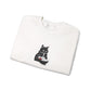 Christmas Ramen Cat Sweatshirt Gift For Mom Cute Kitty Graphic Crewneck Foodie Sweater For Sister Noodle Lover Pullover Cozy Japan Style Top