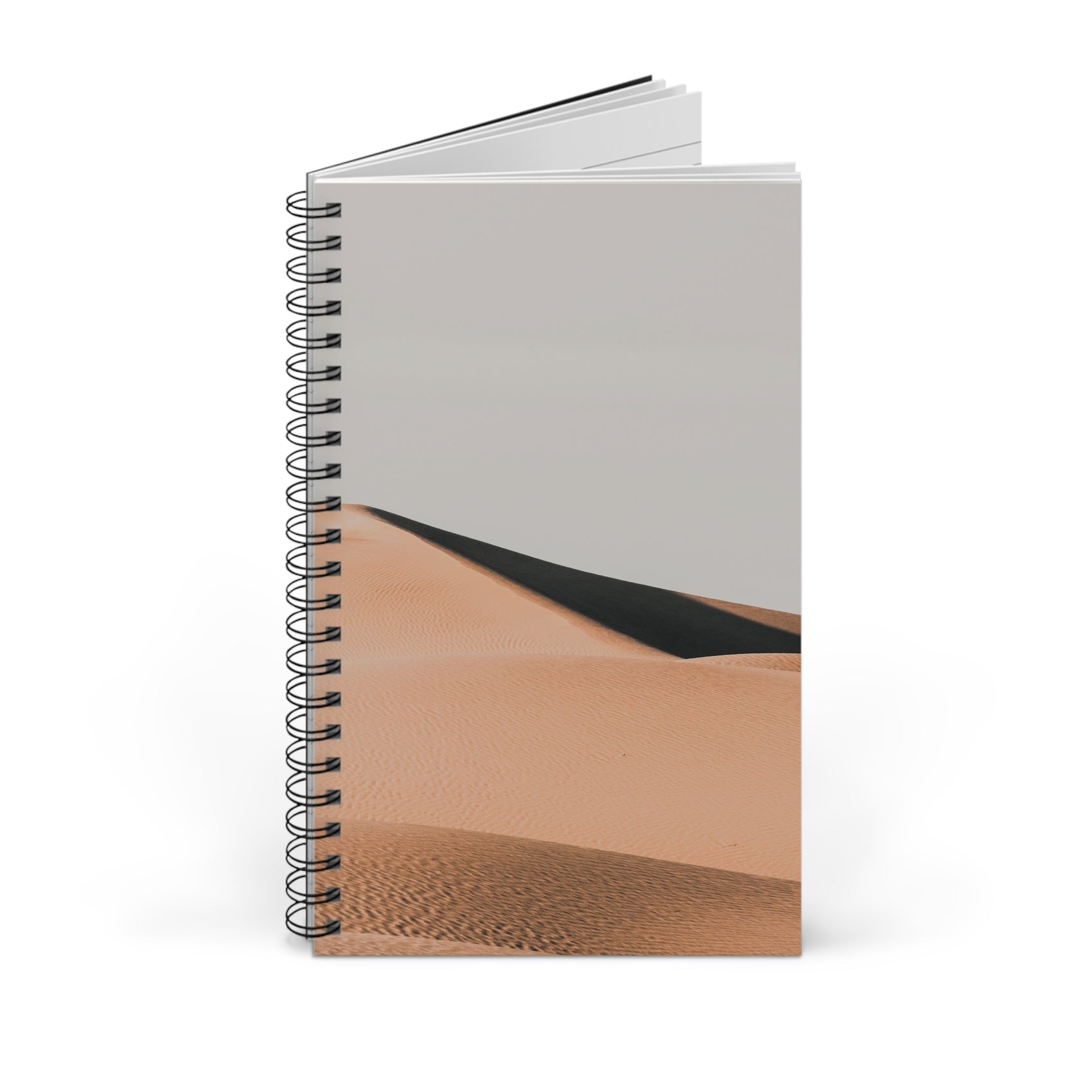 Desert Dunes Journal Minimalist Travel Lined Notebook Neutral Landscape Stationery Adventure Writing Book Gift For Nature Lover Wanderer