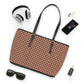 Polka Dot Shoulder Bag Fall Fashion Gift Brown Tote Everyday Purse Work Accessory Autumn Outfit Shopper Birthday Present Womens Wardrobe