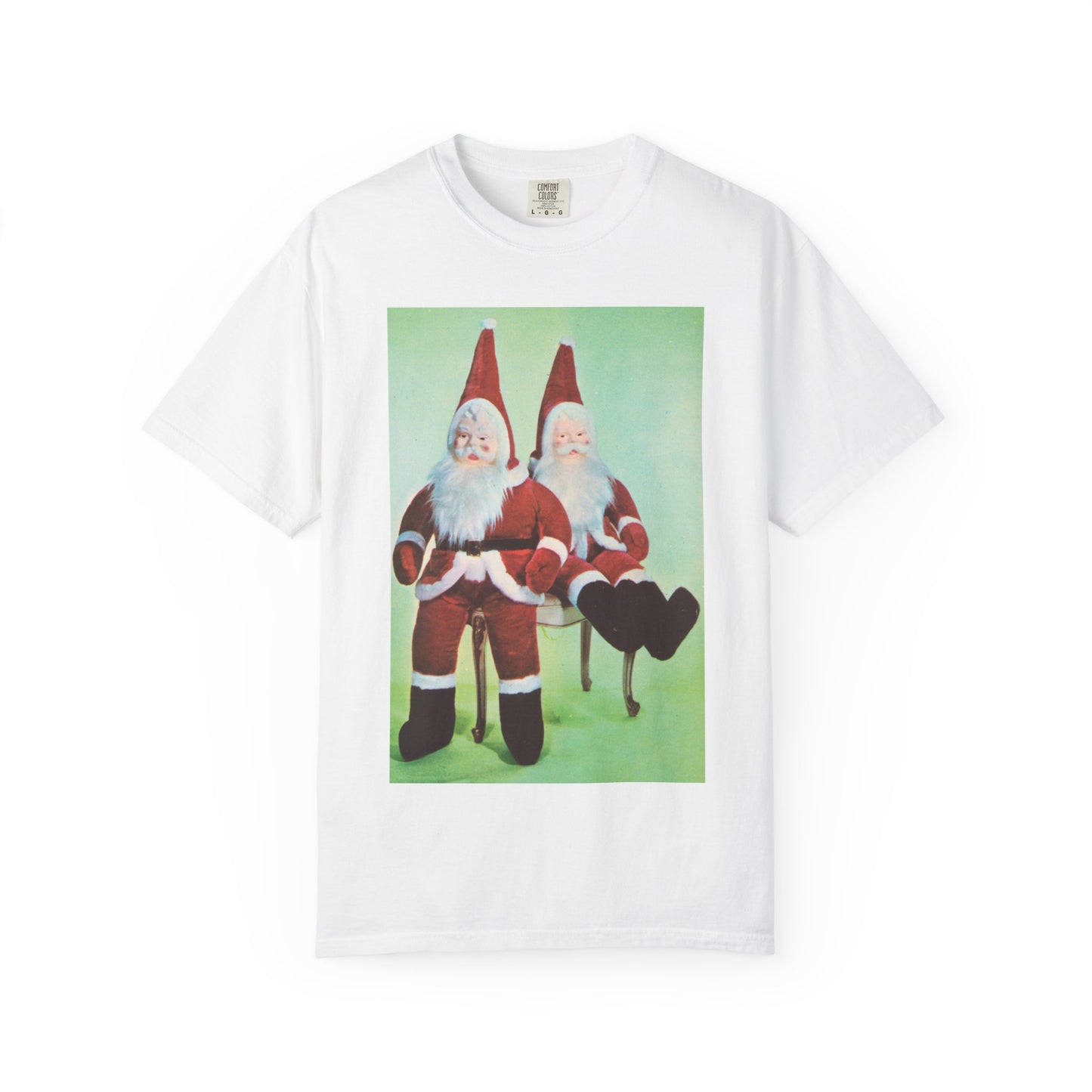 Vintage Santa T Shirt For Him Retro Christmas Graphic Tee For Boyfriend Christmas Mid Century Holiday Shirt Nostalgic Festive Apparel
