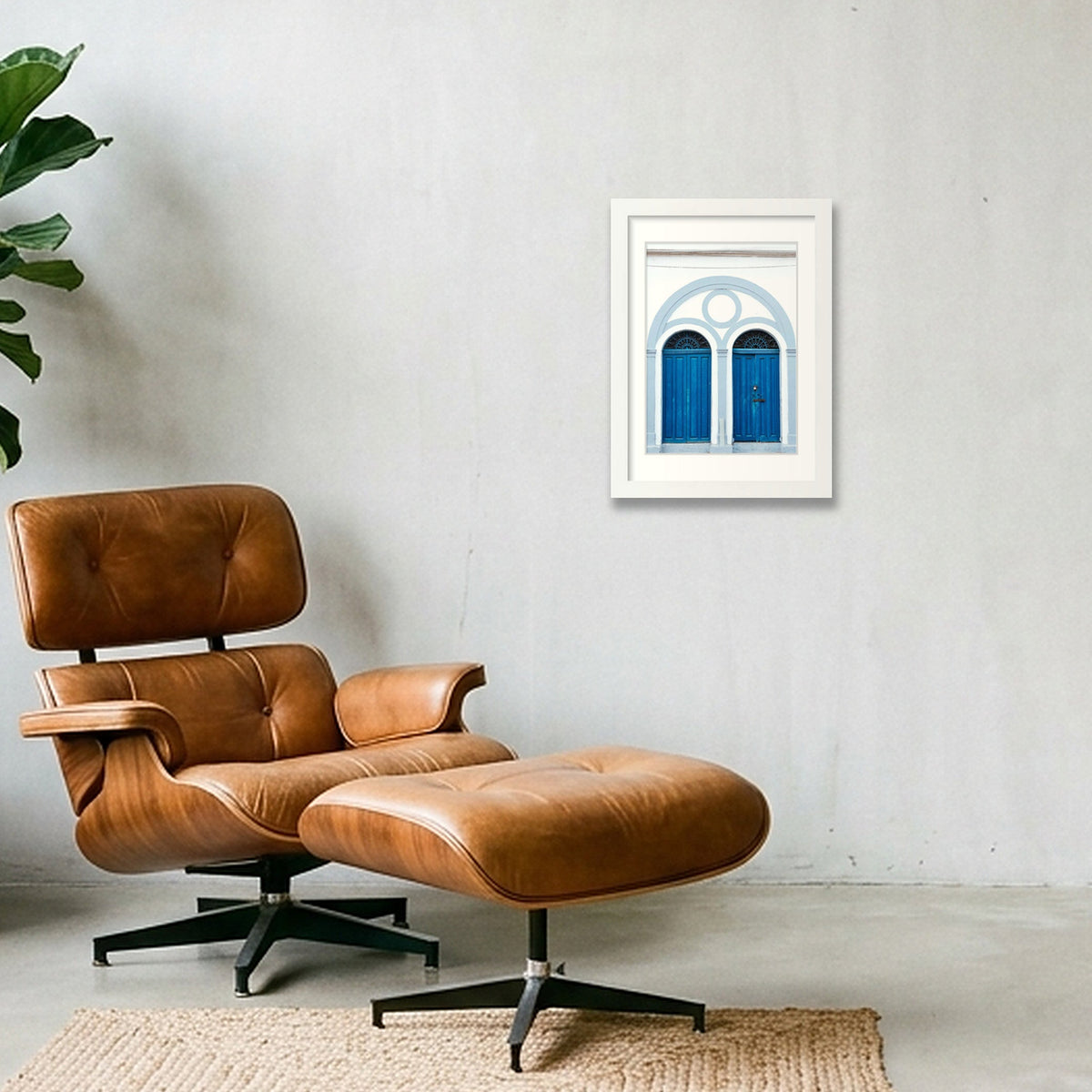1344 — A4 (21×30cm, 8×12") White Frame