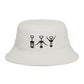 Wine Lover Bucket Hat For Friend Birthday Gift Funny Corkscrew Hat Minimalist Foodie Fisherman Cap White Summer Festival Travel Accessory