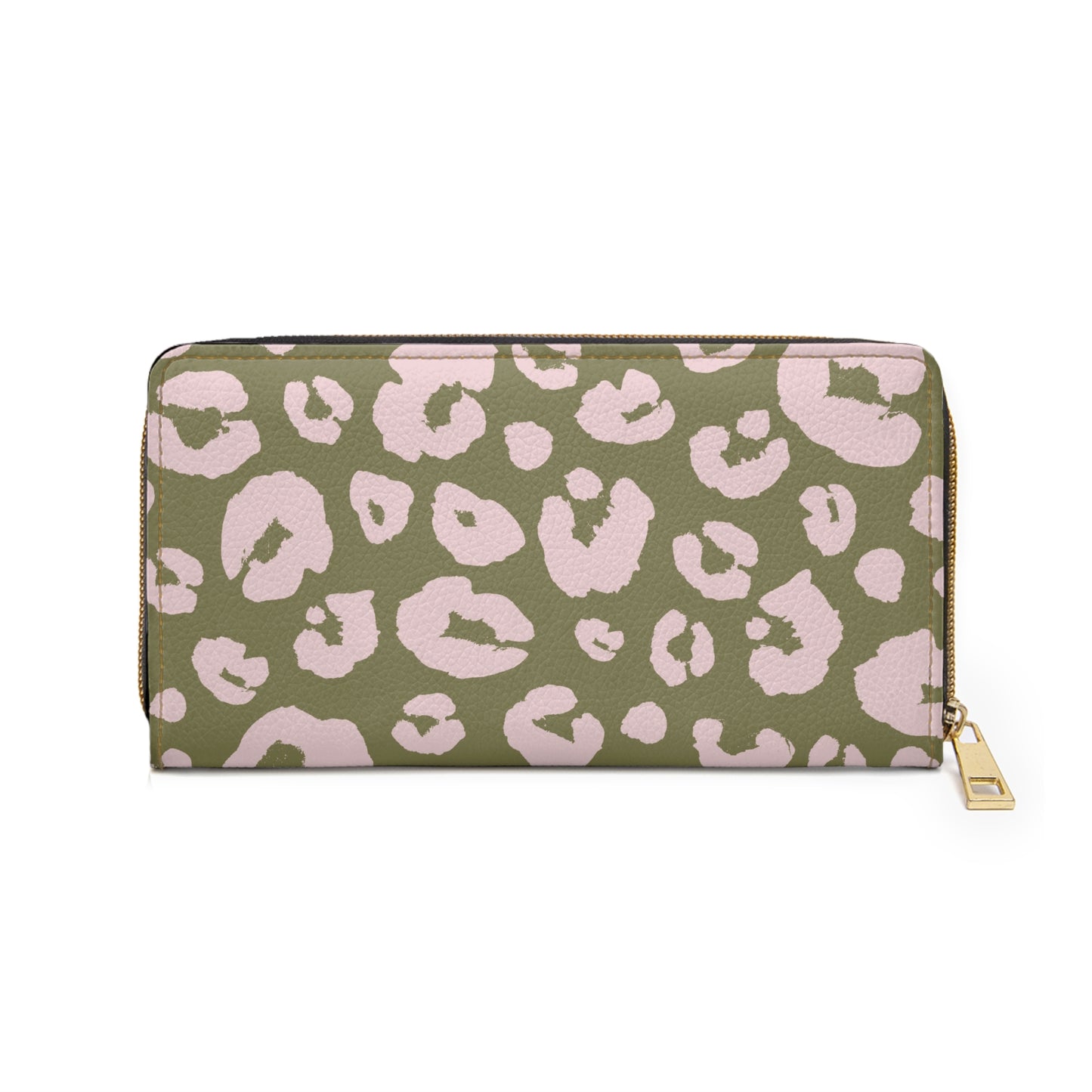 Leopard Print Purse Pink Animal Wallet Gift For Wife Summer Travel Organizer For Sister Safari Fashion Clutch Birthday Present For Her Idea