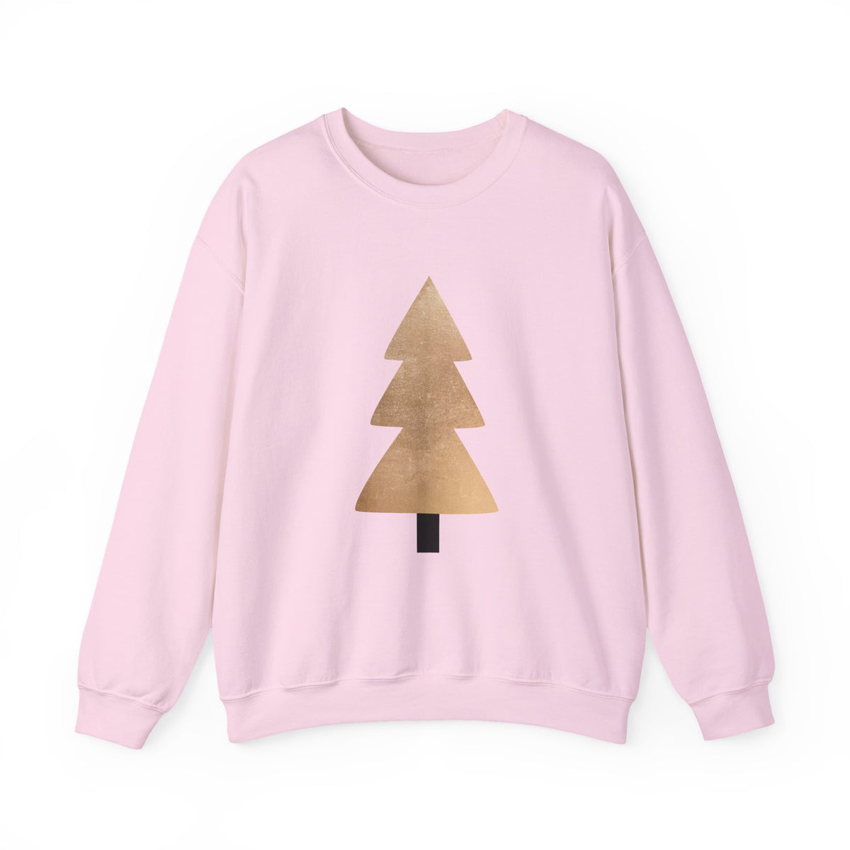 Gold Fir Christmas Sweatshirt Gift For Daughter Holiday Crewneck Present For Aunt Graphic Pullover Cozy Winter Apparel Seasonal Top Style