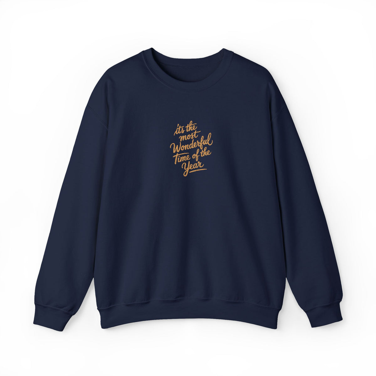 Wonderful Time Christmas Sweatshirt Gift For Grandma Holiday Crewneck Present For Sister Elegant Quote Pullover Cozy Winter Outfit Top Style