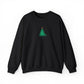 Minimal Christmas Tree Sweatshirt Gift For Sister Holiday Crewneck Present For Wife Elegant Graphic Pullover Cozy Seasonal Outfit Top Style