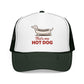 Hot Dog Trucker Hat For Outdoor Activities Funny Dachshund Cap for Summer Vacation Dog Lover Gift for Dad Cute Summer Hat BBQ Party Cap