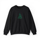 Christmas Bow Tree Sweatshirt Gift For Wife Holiday Crewneck Seasonal Winter Present For Sister Minimal Coquette Pullover Cozy December