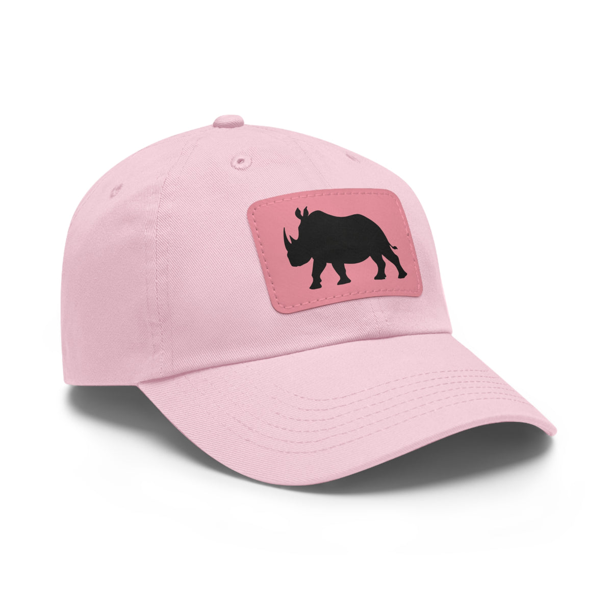Rhino Patch Hat Pink Baseball Cap Animal Lover Gift Safari Style Hat Cute Aesthetic Cap Gift For Her Wildlife Streetwear Hat South Africa