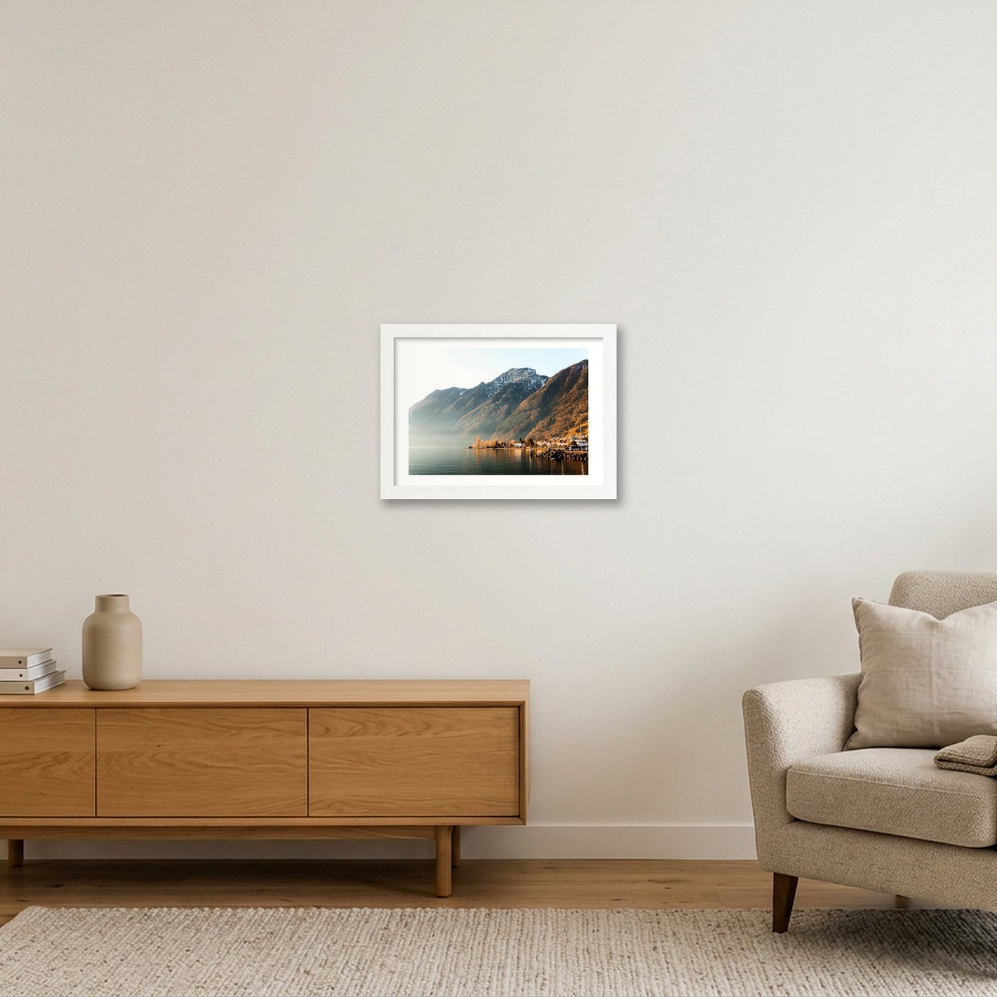 421 — A4 (30×21cm, 12×8") White Frame