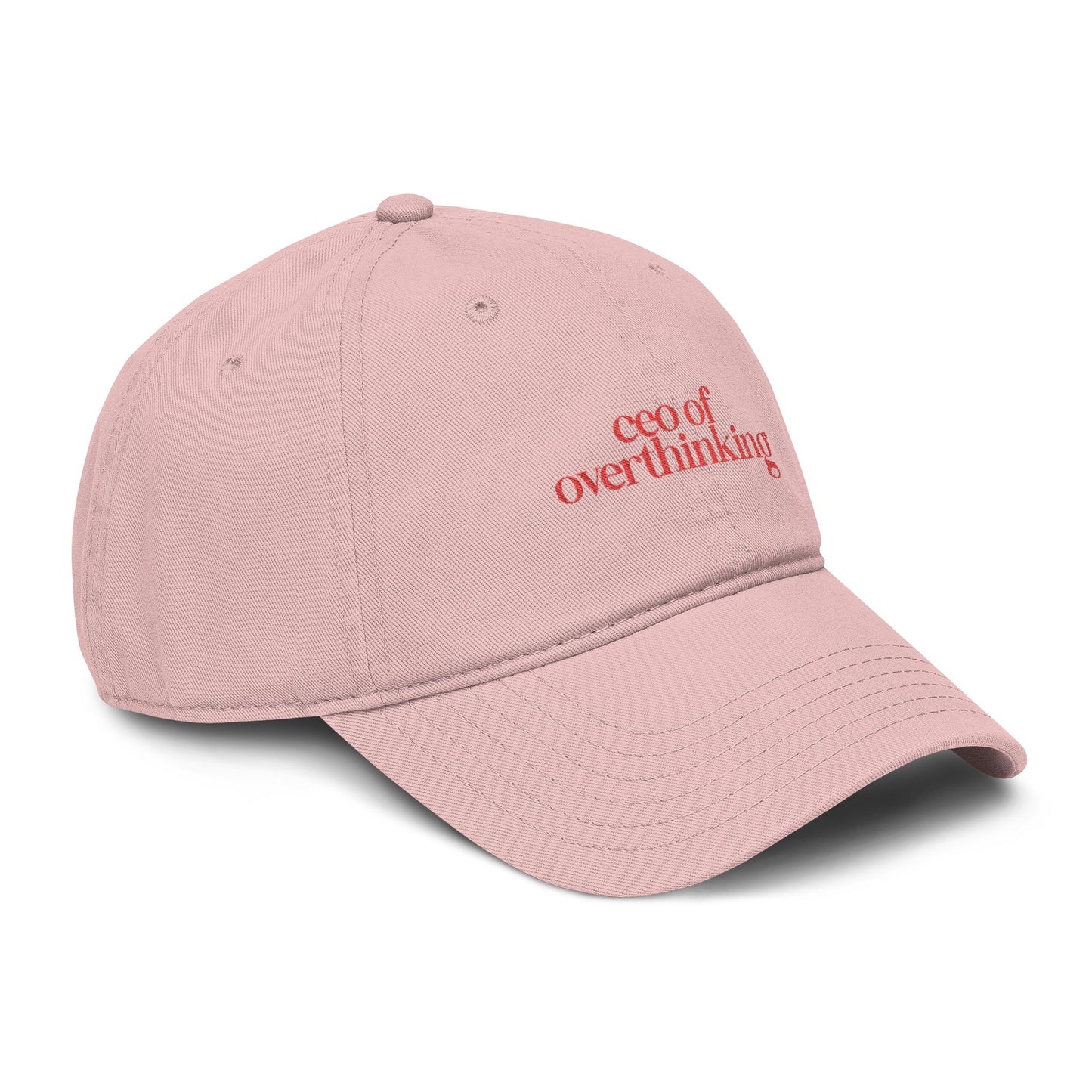 Pink Embroidered Hat Funny Quote Cap Gift For Friend Cute Summer Hat Minimalist Baseball Cap Gift For Her Casual Trendy Womens Cap