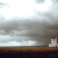 Mysterious lighthouse in Dyrholaey, Iceland  under dramatic stormy skies #18