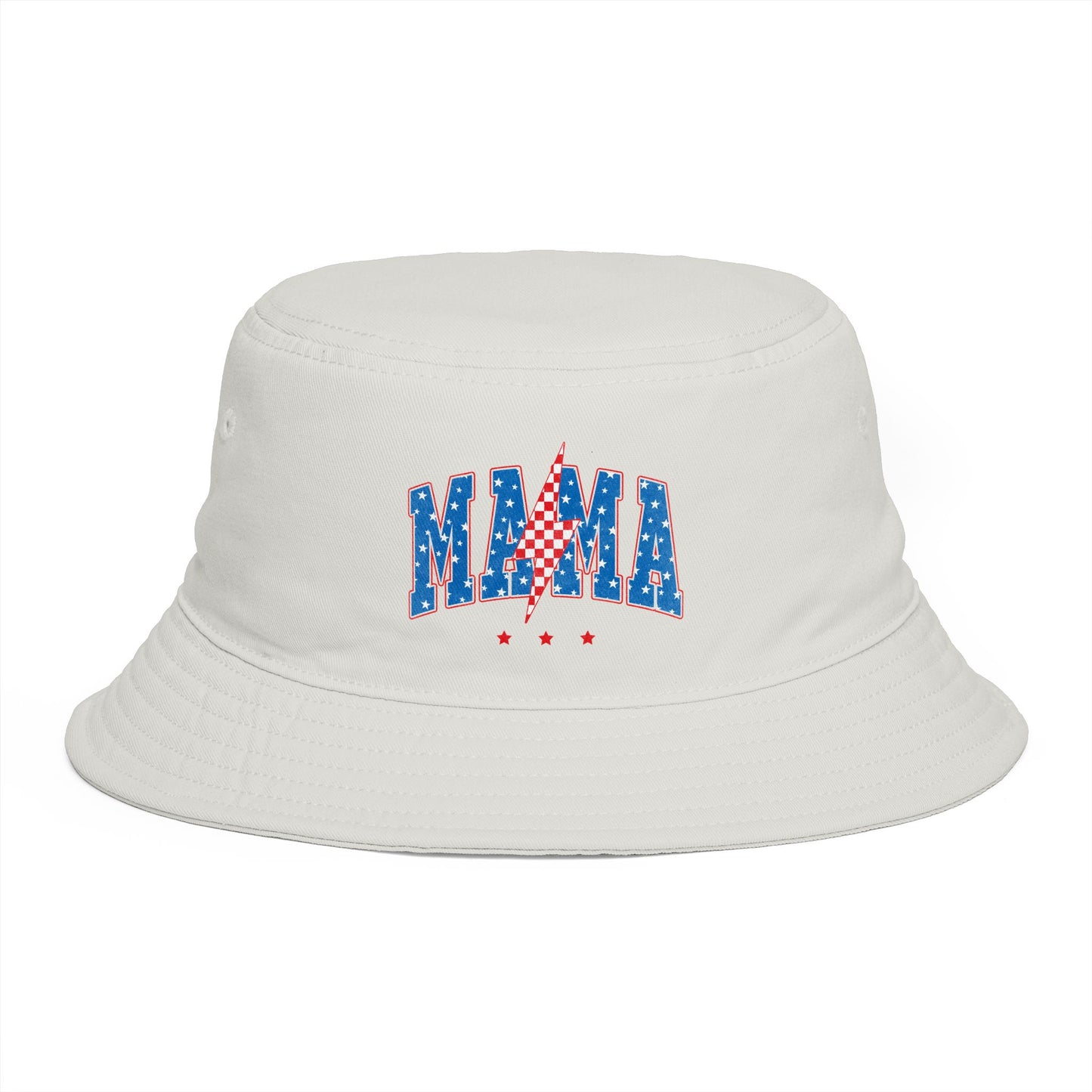Mama Bucket Hat 4th Of July Gift for Newly Mom's Independence Day Hat Memorial Day Souvenir USA Travel Gift Patriotic Mom Summer Beach Hat