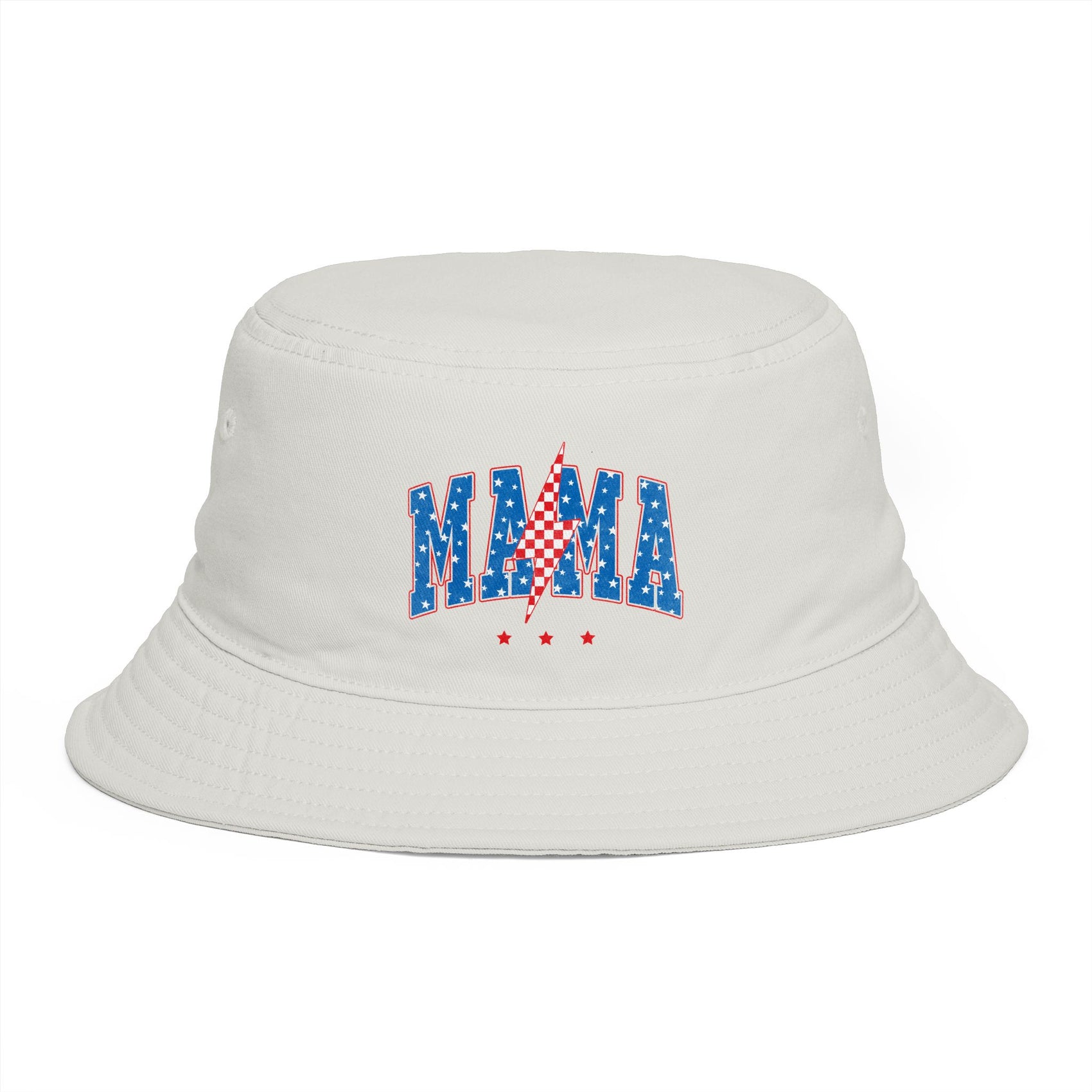 Mama Bucket Hat 4th Of July Gift for Newly Mom's Independence Day Hat Memorial Day Souvenir USA Travel Gift Patriotic Mom Summer Beach Hat