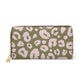 Leopard Print Purse Pink Animal Wallet Gift For Wife Summer Travel Organizer For Sister Safari Fashion Clutch Birthday Present For Her Idea