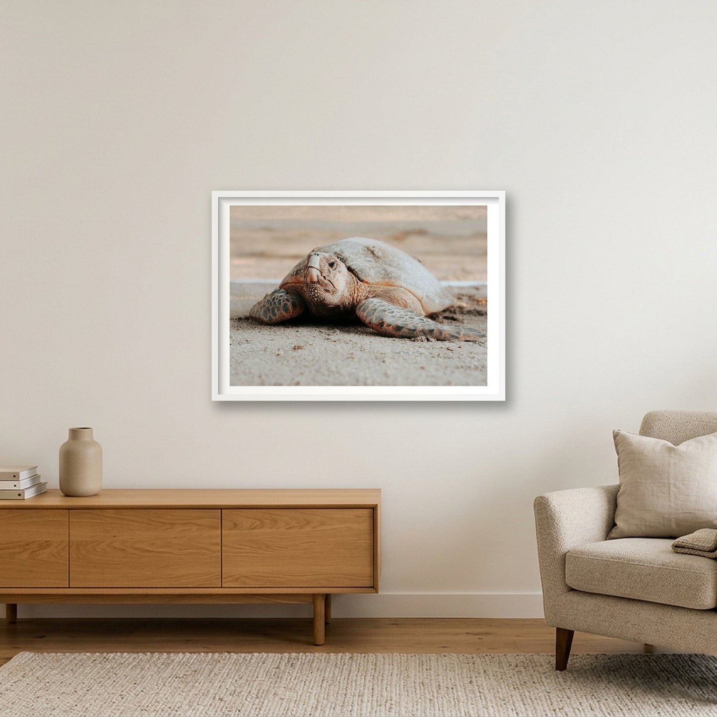 467 — 84×59cm, 33×23" White Frame