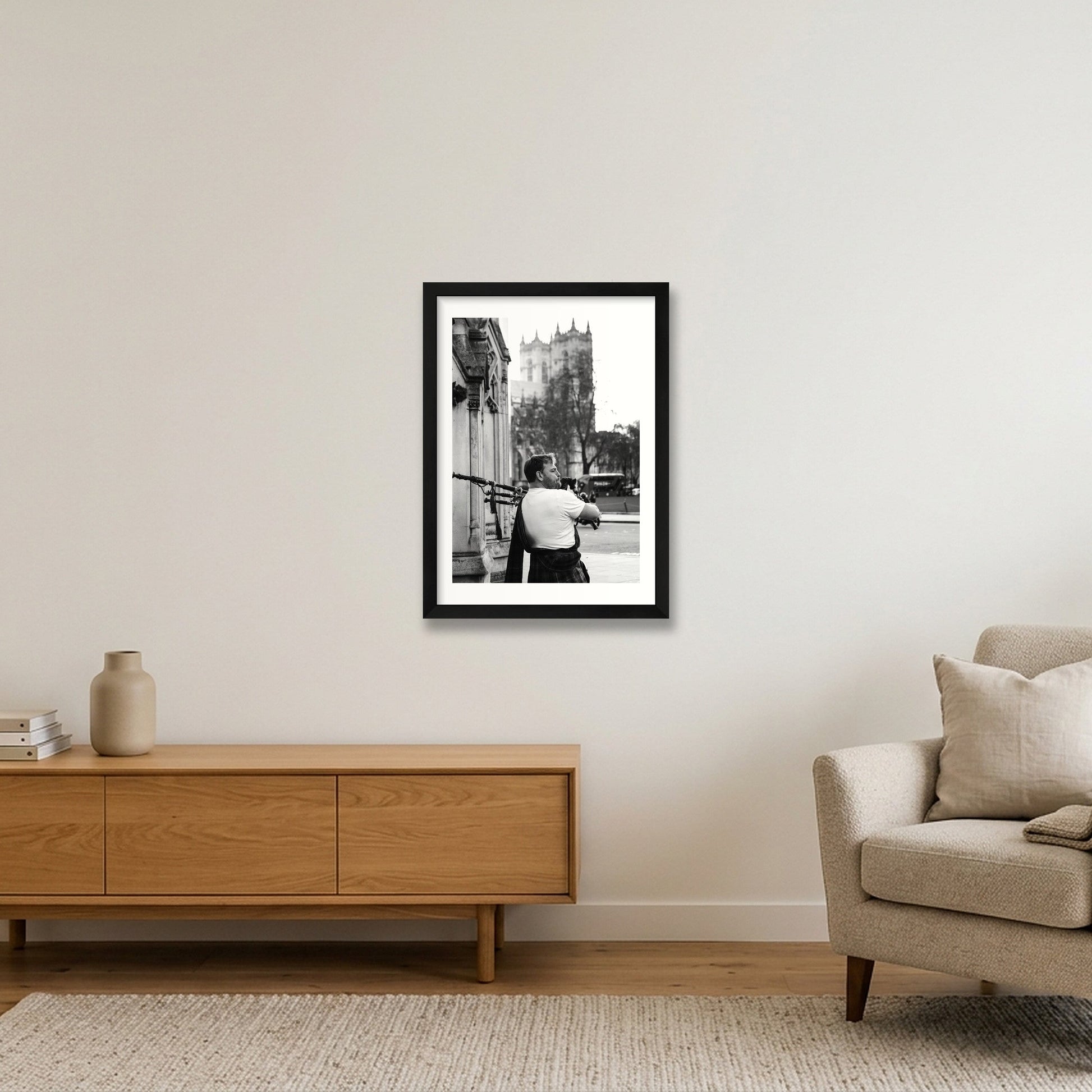 1870 — A3 (30×42cm, 12×17") Black Frame