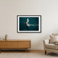 1284 — 84×59cm, 33×23" Black Frame