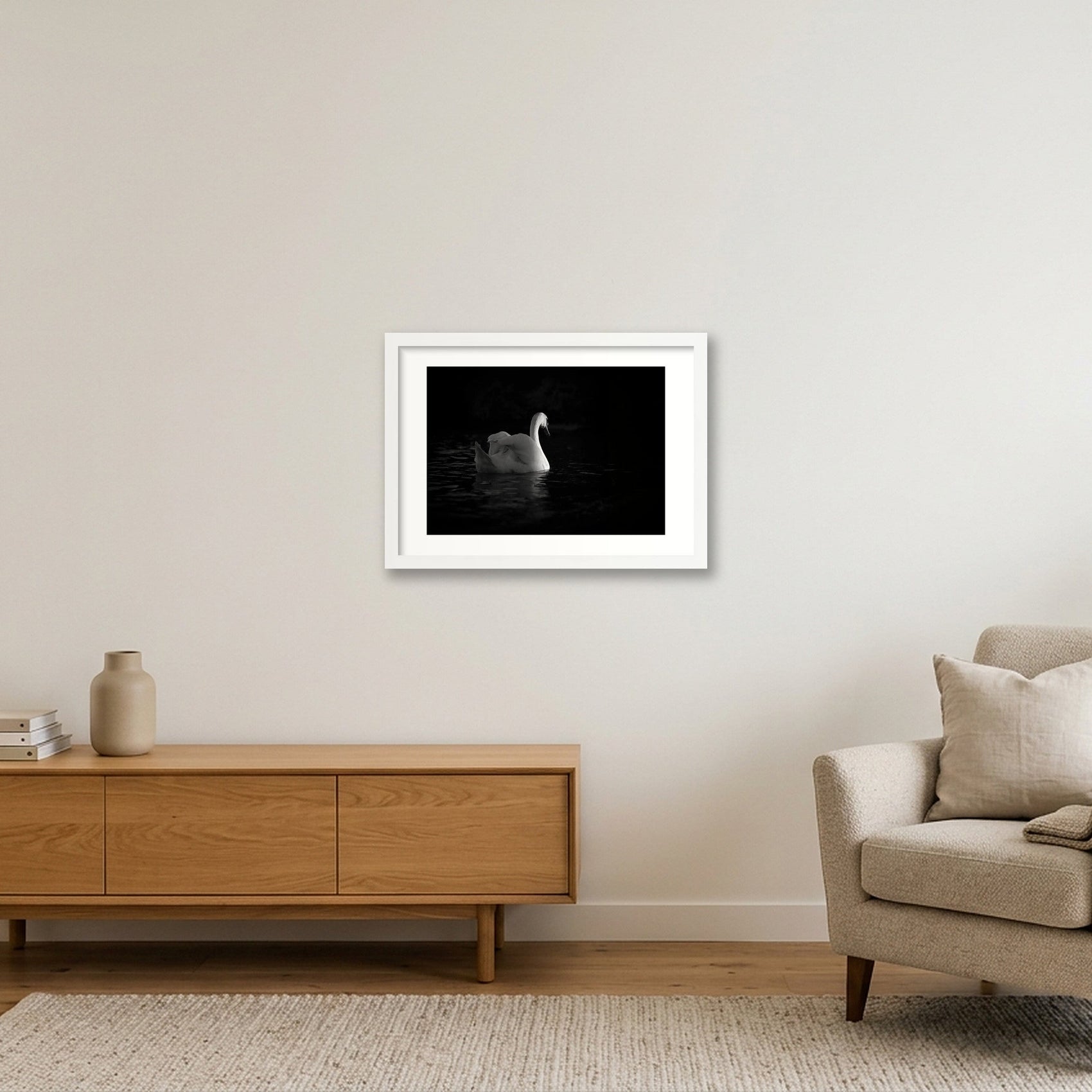 32 — A3 (42×30cm, 17×12") White Frame